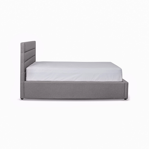 Justin Queen Storage Bed - Dark Greige