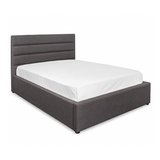 Justin Queen Bed - Dark Greige