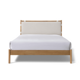 Laval Queen Bed - Buff