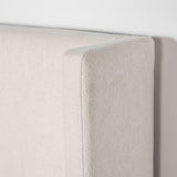 Lourdes King Storage Drawer Bed - Cream
