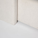 Lourdes King Storage Drawer Bed - Cream