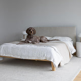 Luna Tool-Free King Bed - Buff
