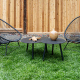 Malibu Coffee Table Set of 2 - Black