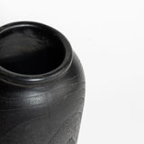 Natura Torino Vase Tall - Black Teak