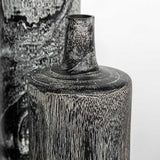 Natura Harper Vase Set of 3 - Burnt Black Teak