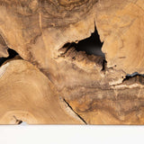 Natura Flow Square Coffee Table - Bleached
