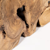 Natura Flow Square Coffee Table - Bleached