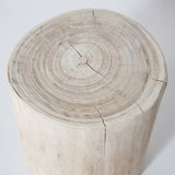 Nova Wide 16 Inch Stump - Round - White