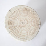 Nova Wide 16" Stump - Round - White