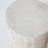 Nova Wide 16 Inch Stump - Round - White