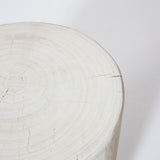 Nova Wide 21" Stump - Round - White