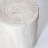 Nova Wide 21 Inch Stump - Round - White