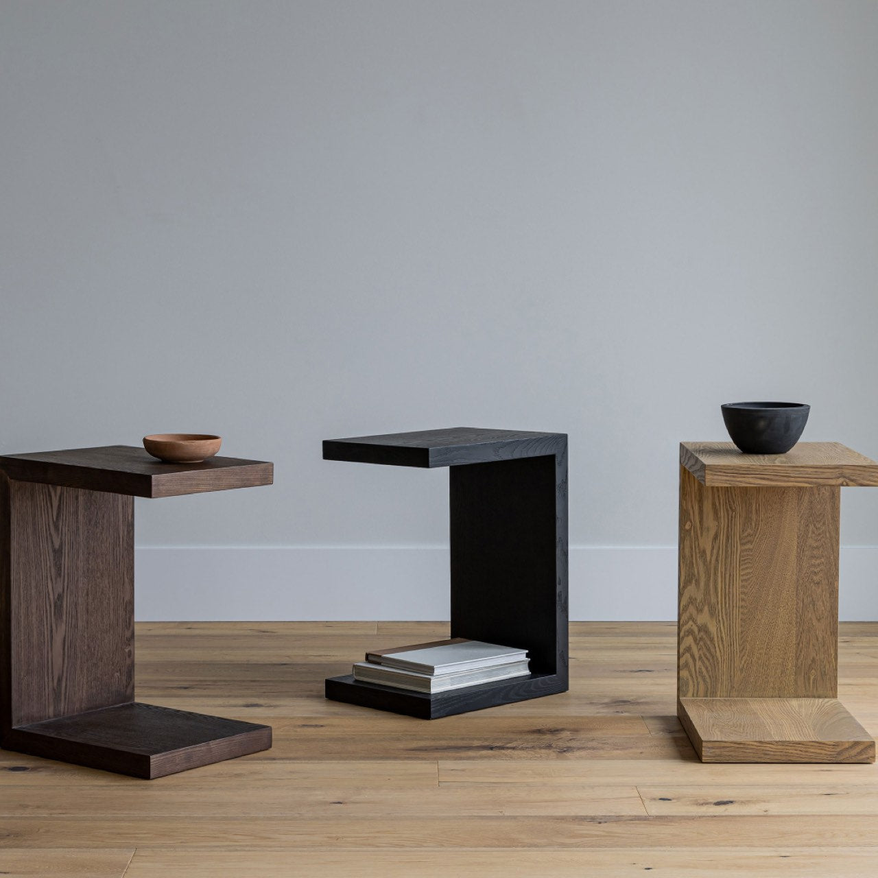 Oscar C Table - Dark Oak