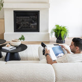 Fete Side Table - Smoked Black